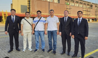 Судостроительный завод Туркменистана принял делегацию из Узбекистана