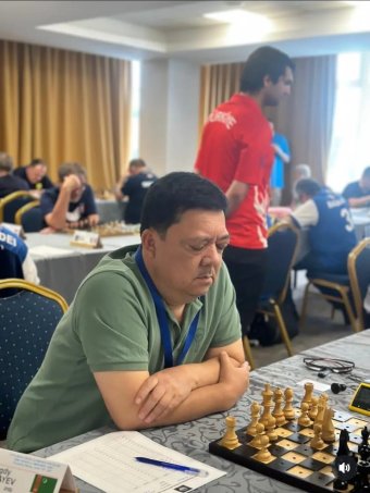 Впервые в истории туркменский шахматист завоевал медаль на олимпиаде IBCA
