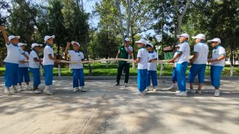 В Туркменистане в ДОЦ «Nesil» ГК «Türkmengaz» состоялся спортивный конкурс