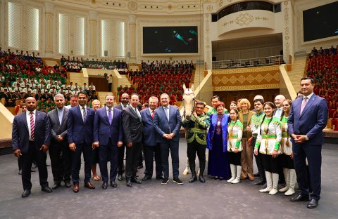 В Туркменистане состоялось торжество по случаю вручения сертификата ЮНЕСКО 