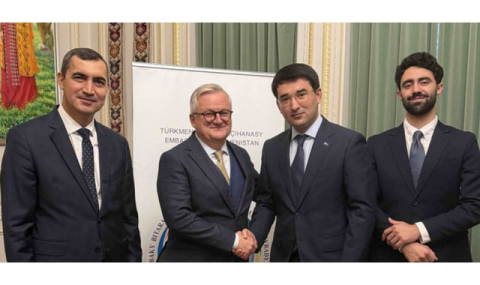 Посол Туркменистана в Бельгии провёл переговоры с руководством IOGP Europe