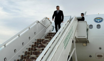Президент Кыргызстана прибыл в Туркменистан
