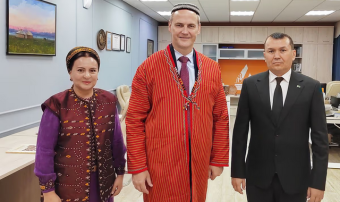 Туркменские ученые участвуют в этнографической экспедиции на Алтае