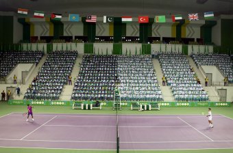 Туркменские теннисисты успешно выступают на турнире «Ashgabat open 2024»