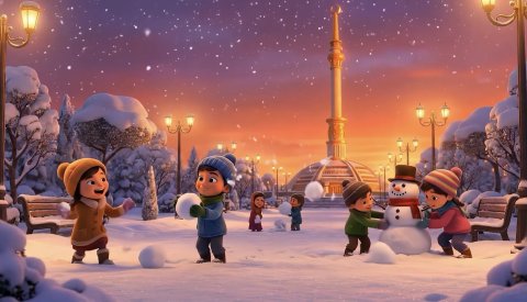 В Туркменистане представили поучительную анимационную сказку «Обиженные гномы»