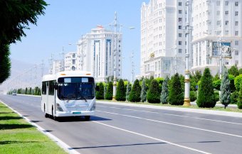 В Ашхабаде запускается новый автобусный маршрут к празднику Новруз