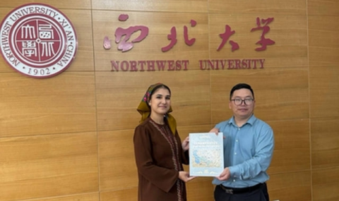 Студенты Туркменистана проходят стажировку в университете Сианя