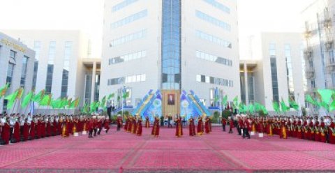 Туркменский институт физкультуры привлекает лучших спортсменов страны