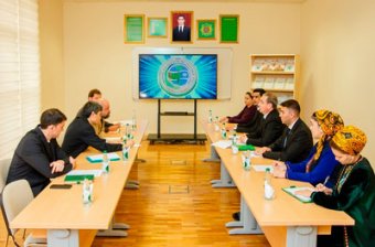 Туркменский вуз укрепляет международные связи