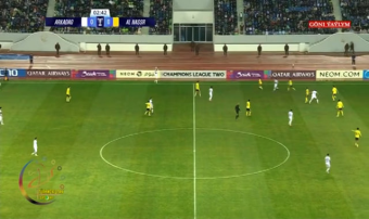 Свисток судьи дал старт матчу «Аркадага» с «Аль-Насром»