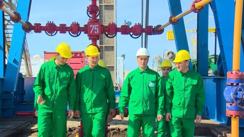 На Узынадa успешно освоена новая нефтегазовая скважина