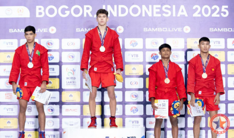 Самбисты Туркменистана завоевали две серебряные медали в Индонезии