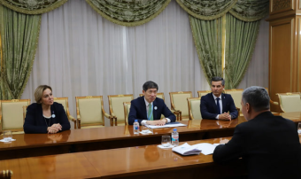 Заместитель Администратора ПРООН провёл встречи в Ашхабаде