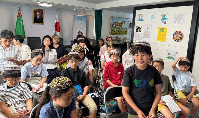  Посольство Туркменистана провело детский конкурс в Японии                