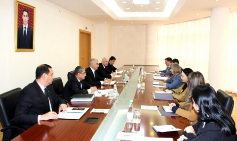 В МИД Туркменистана прошло заседание рабочей группы с США