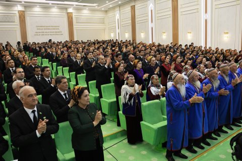 В городе Аркадаг провели мероприятие по итогам заседания Халк Маслахаты