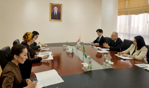 Туркменистан и Япония обсудили развитие сотрудничества