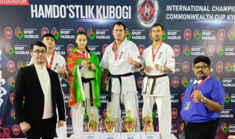 Туркменские каратисты завоевали награды на международном турнире в Узбекистане