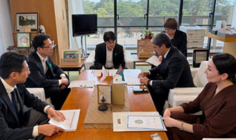Посол Туркменистана развивает сотрудничество с префектурой Нара