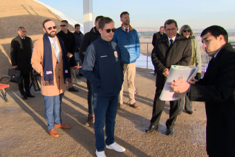 Делегация США посетила Древнюю Нису и Туркменский государственный цирк