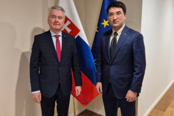 Посол Туркменистана в Бельгии встретился с постоянным представителем Словакии при ЕС