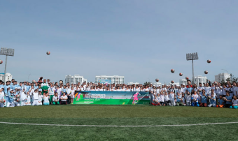 В Ашхабаде прошли торжества AFC Women’s Football Day