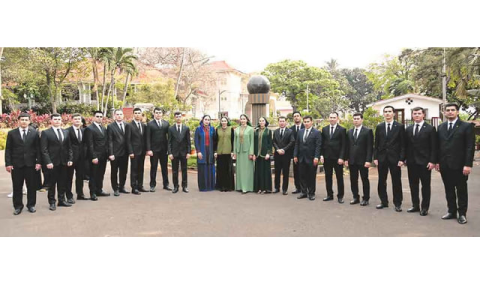 Молодежная дипломатия Туркменистана и Индии выходит на новый уровень