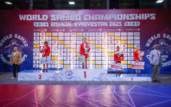 Туркменские самбисты успешно стартовали на чемпионате мира в Бишкеке
