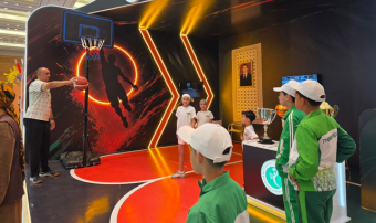 Федерация баскетбола Туркменистана представила площадку на Kids Expo