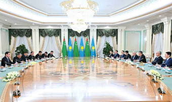 Президенты Туркменистана и Казахстана обсудили дальнейшее развитие партнерства