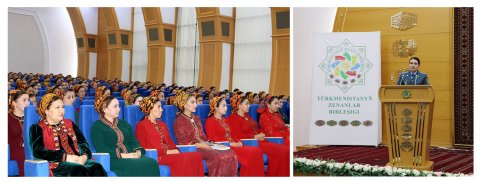 В Ашхабаде прошла акция с участием женщин нефтегазового комплекса Туркменистана