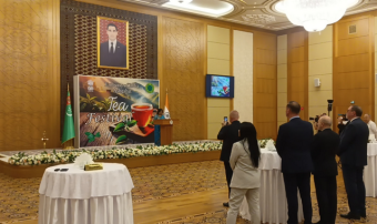 В Ашхабаде прошёл приём посвящённый индийской чайной культуре
