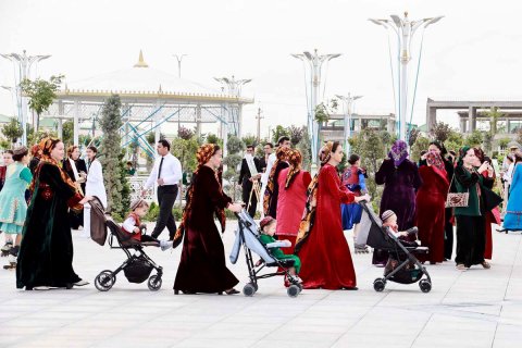 В Ашхабаде открыт парк «Шапак»