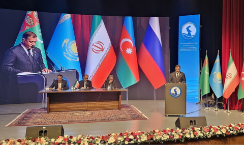 Туркменская делегация приняла участие во встрече прикаспийских регионов в Реште