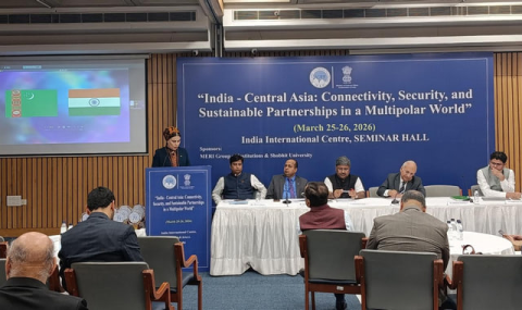 Делегация Туркменистана участвует в международной конференции в Нью-Дели