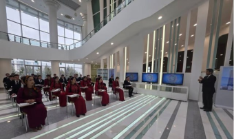 В Ашхабаде прошла лекция о цифровой автоматизации