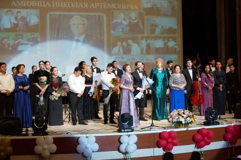 Концерт к 90-летию основателя туркменской скрипичной школы Николая Амиянца